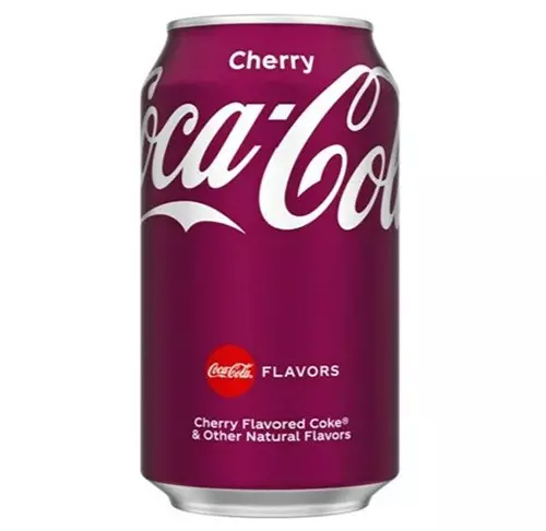 COCA COLA CHERRY FLAVORED 355 ML