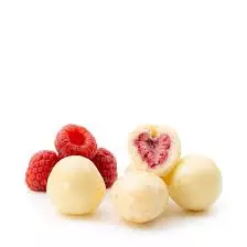 Supreme Patisserie Dried Raspberries Dipped in White & Milk Chocolate	250g