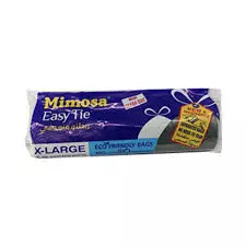 Mimosa Black Trash Bags X-Large	12Bags