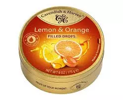 Cavendish & Harvey Lemon & Orange Drops Candy	175g