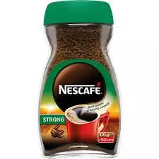 Nescafe Strong Instant Coffee Glass Jar	100g