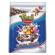 Foxi Premium Choco Shells Cereal	500g