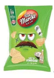 Van Marcke Salt & Vinegar Chips Medium Bag	60g