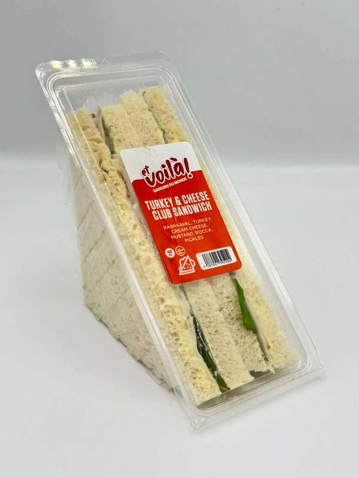 Et Voila! Turkey & Cheese Club Sandwich	1Unit