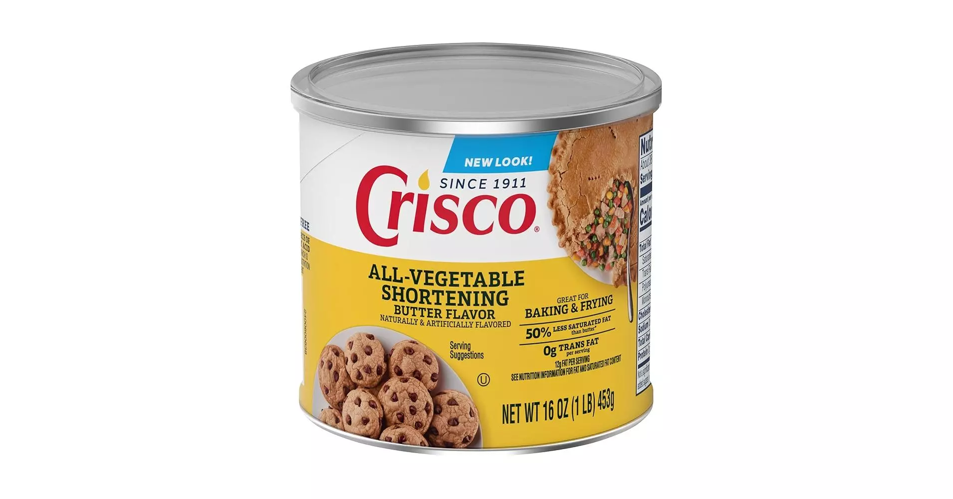 CRISCO ALL VEGETABLE SHORTENING 453G