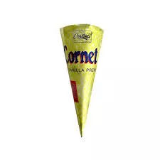 Cortina Cornet Vanilla Ice Cream Cone	90ml