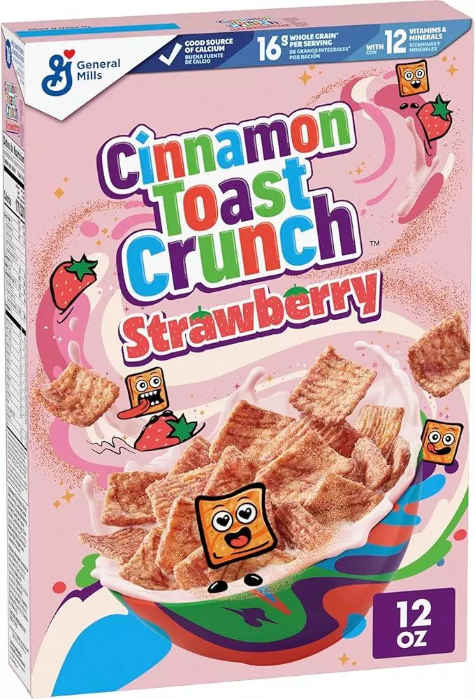 CINAMON TOAST CRUNCH STRAWBERRY 340G