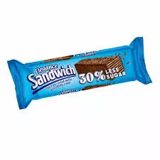 Elegance Sandwich Chocolate Wafer 30% Less Sugar	50g