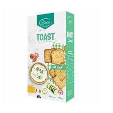 Benina Salt Free Toast Bread	200 g - 40Piece