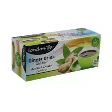 London Tea Ginger Flavoured Tea with Mint	20Tea Bags