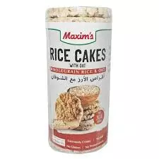 Maxim's Rice Cakes with Oat	145g