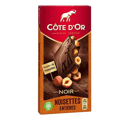 COTE D'OR NOIR NOISETTE 180G
