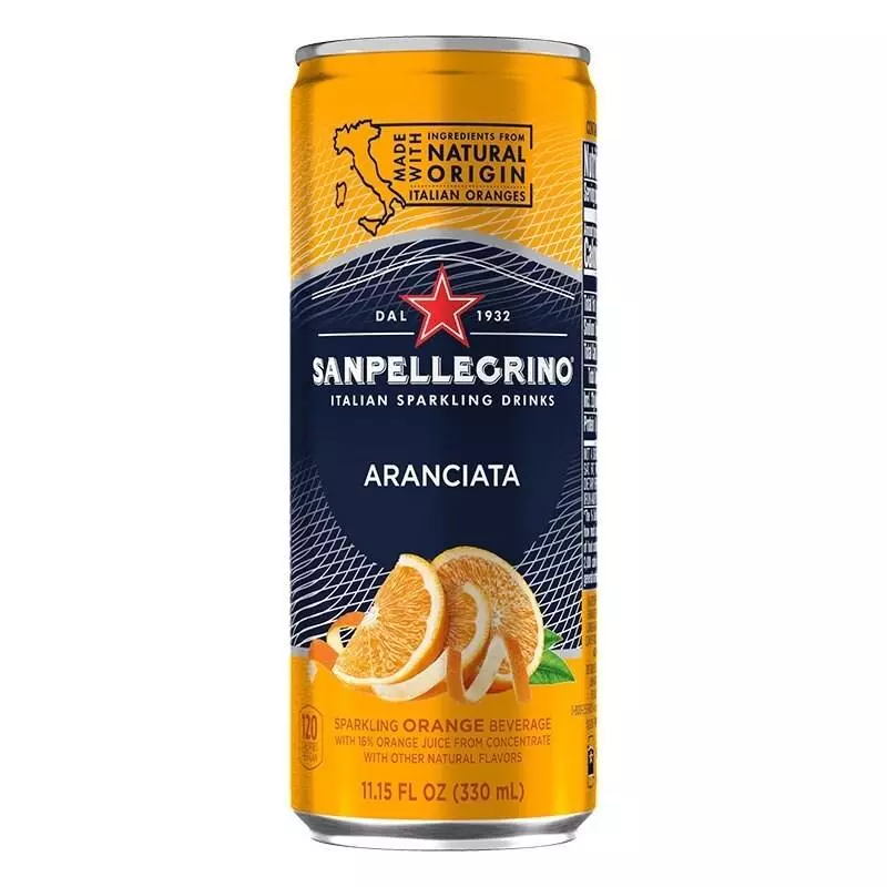 SANPELLEGRINO ARANCIATA CAN 330ML