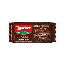Loacker Double Chocolate Wafers	45g
