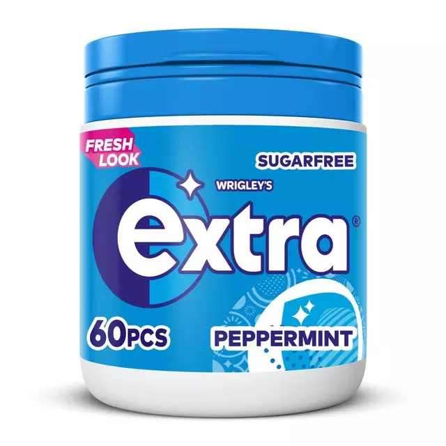 EXTRA BOTTLE 60 PEPERMINT60PC 84 GR