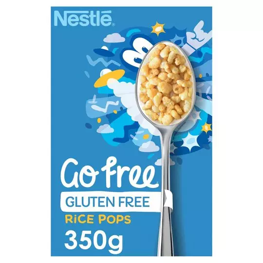NESTLE GOFREE RICE POPS 350G