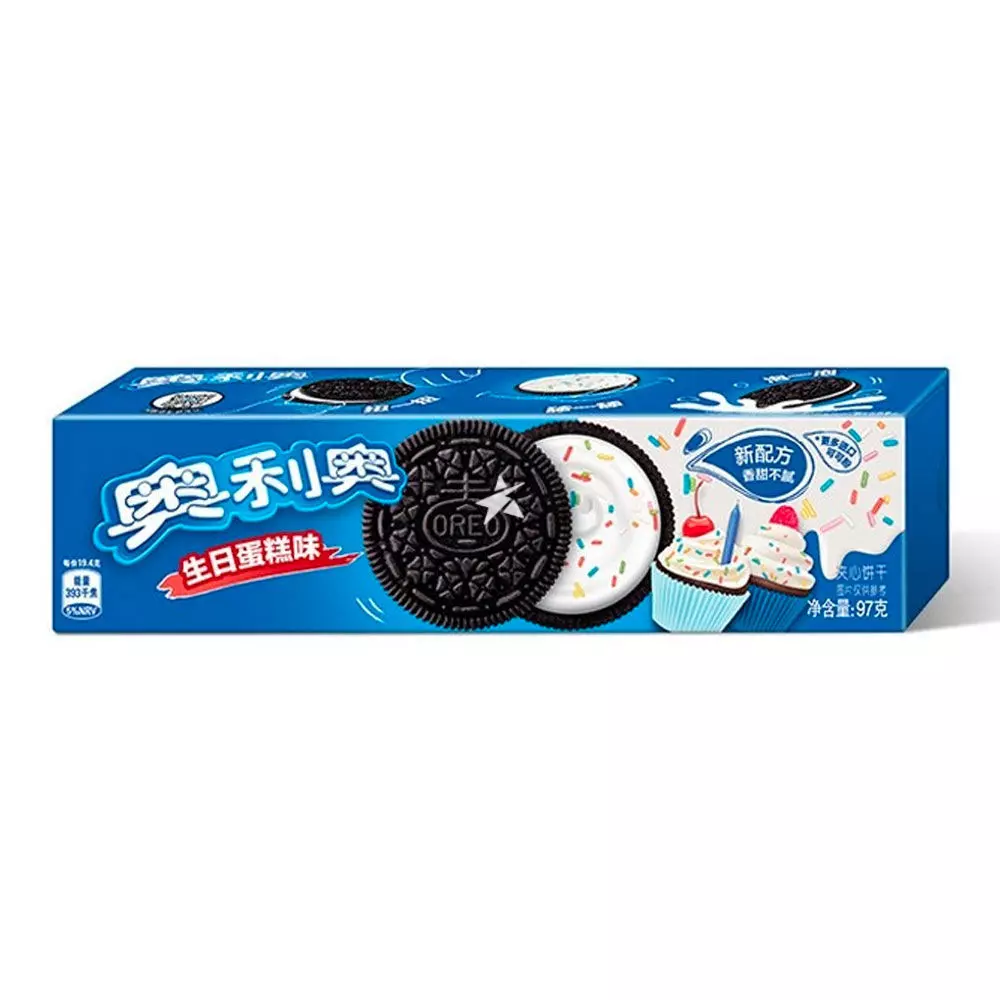 Oreo Cookie Birthday Cake Flavour 97g