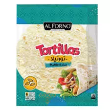 Al Forno Plain Tortillas	360g - 6Pieces