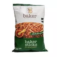 Baker Mini Herbs Pretzels Sticks	250g