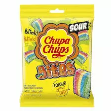 Chupa Chups Sour Fruit Jellies Mini Tubes	85.5g
