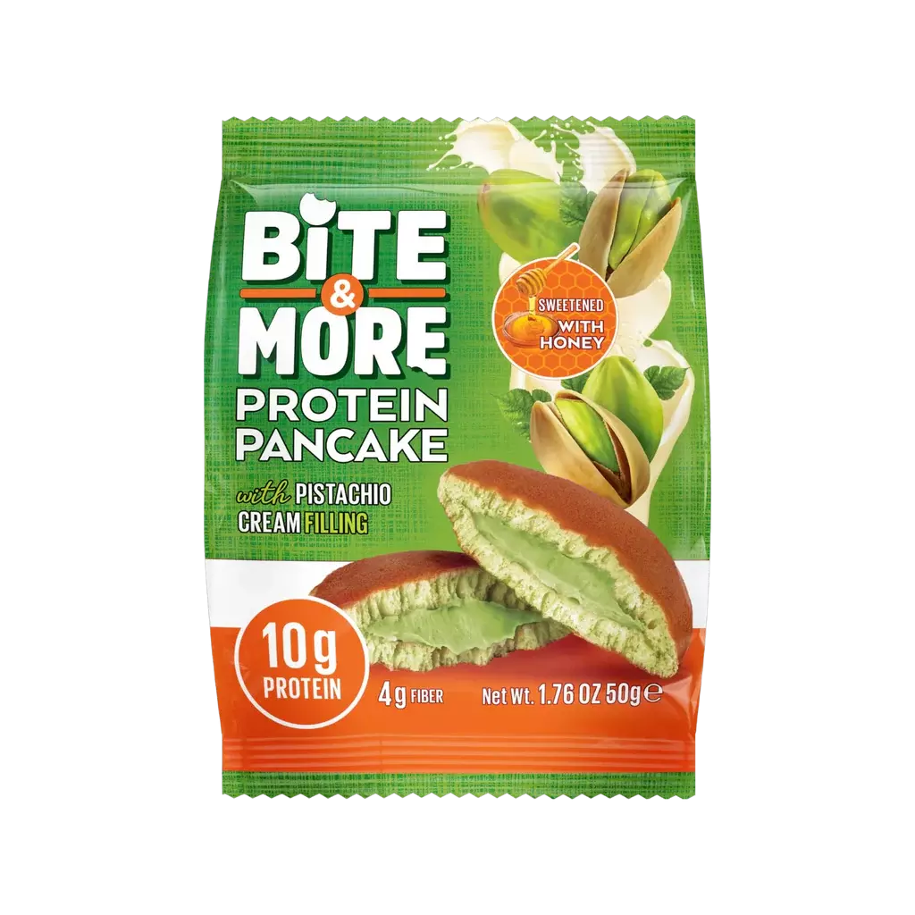 BITE&MORE PROTEIN PANCAKES PISTACHIO50G