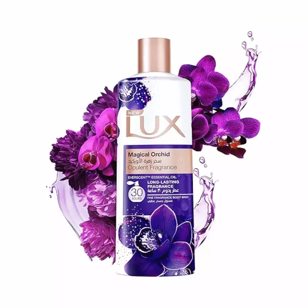 LUX SHOWER GEL MAGICAL ORCHID 500ML