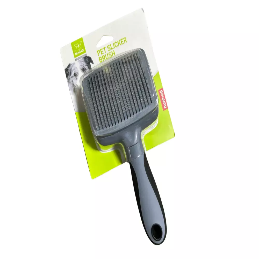 NUNBELL PET SLICKER BRUSH SQUARE