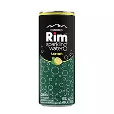 Rim Lemon Flavoured Sparkling Water Can	250ml