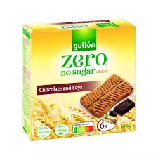 Gullon Soy Zero Added Sugar Chocolate Biscuits	144g