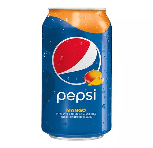 PEPSI WITH A SPLASH OF MANGO JUICE 355 ML