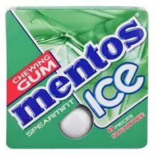 Mentos Spearmint Chewing Gum Ice	11.44g