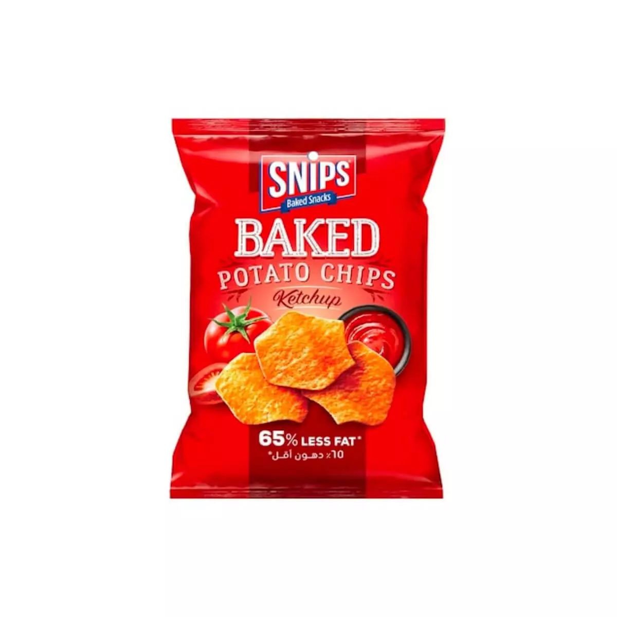 Snips Baked Snacks Ketchup 165G