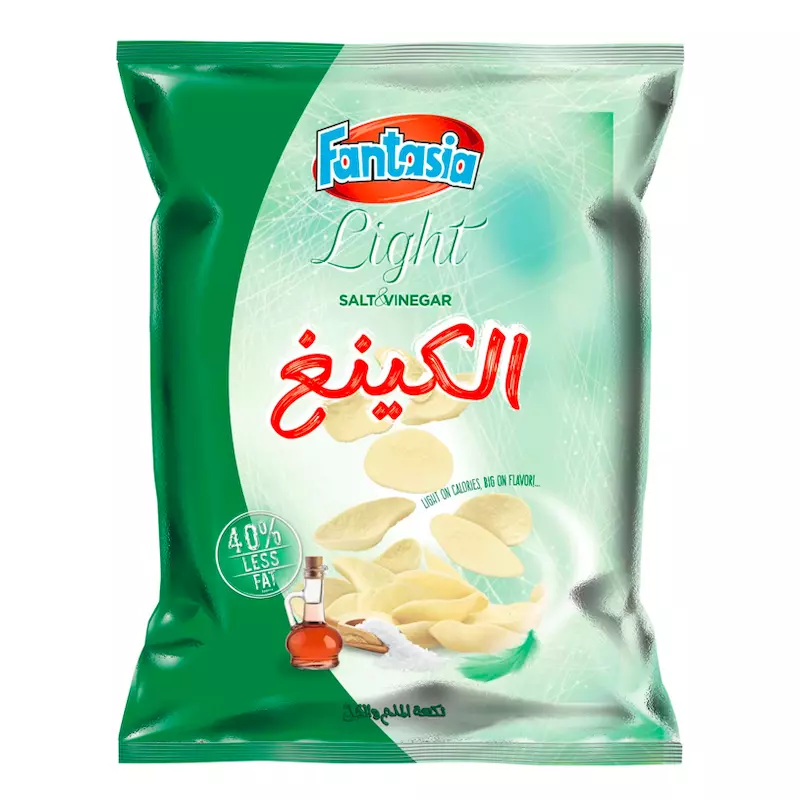 FANTASIA LIGHT SALT&VINEGAR KING 100G
