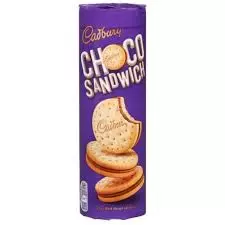 Cadbury Choco Sandwich Biscuits Filled with Chocolate	260g