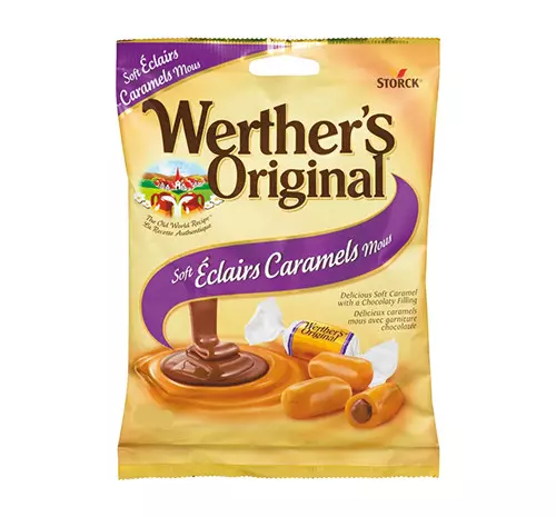 WERTHERS ORIGINAL SOFT CHOCOLATE ECLAIRS 70 GR