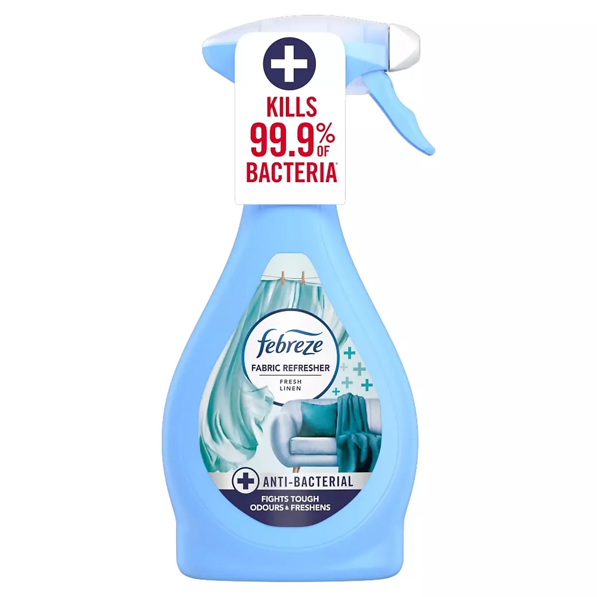 Febreze Fresh Linen Anti-bacterial Fabric freshener, 500ml