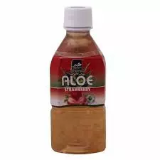 Tropical Strawberry Aloe Vera Juice Bottle	350ml