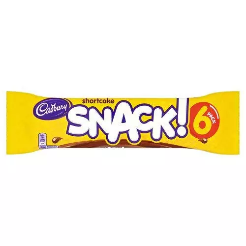 CADBURY SNACK SHORTCAKE 6PK 120 GR