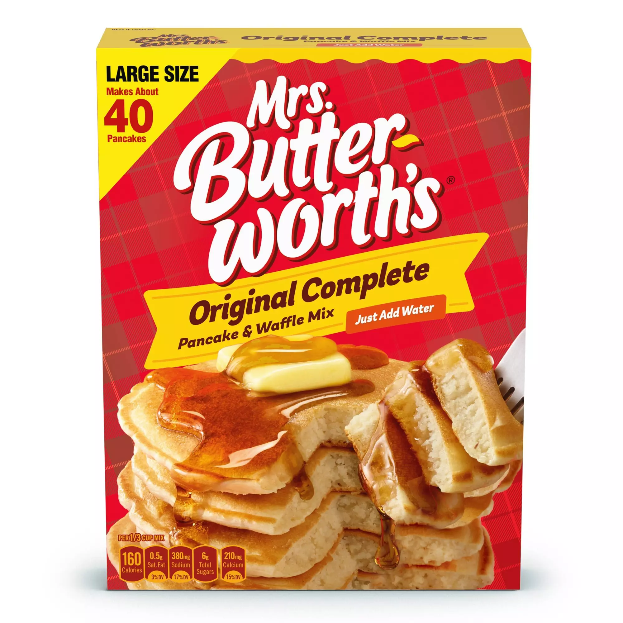 MRS. BUTTER WORTHS PANCAKE A WAFFLE MIX 907G