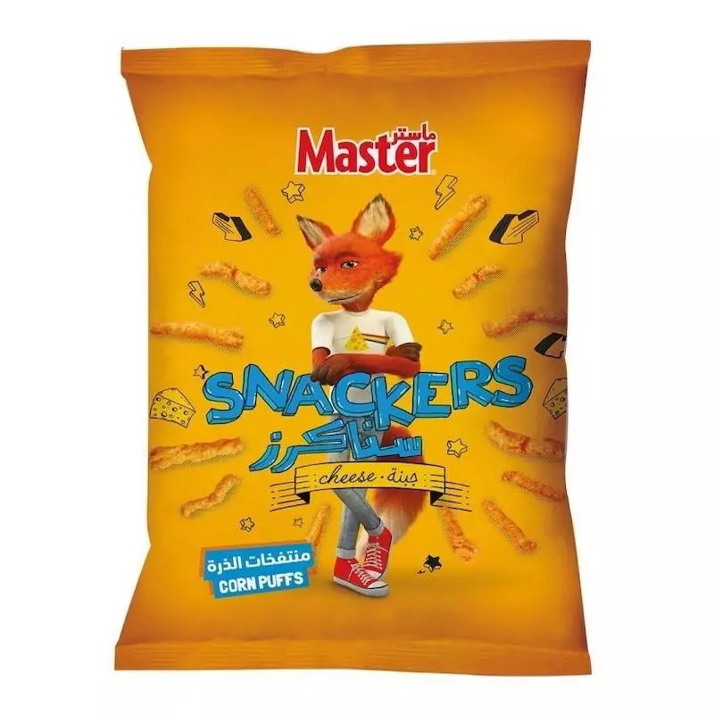 MASTER SNACKERS CURLS 110G