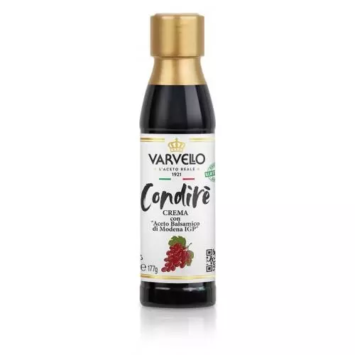 VARVELLO BALSAMIC CREAM GRAPE GF 150ML