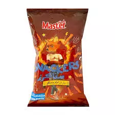 Master Snackers Flamin Hot Corn Puffs	85g