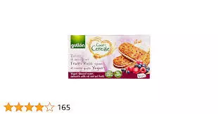 Gullon Cuor di Cereale Oat Biscuits Yogurt and Red Fruits	220g - 5Packs