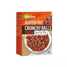 Balviten Crunchy Balls Gluten Free Cocoa Cereal	140g