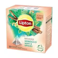 Lipton Moroccan Mint & Spice Infusion Tea Box	20Tea Bags