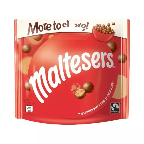 Maltesers Milk Chocolate & Honeycomb Sharing Pouch Bag 175g