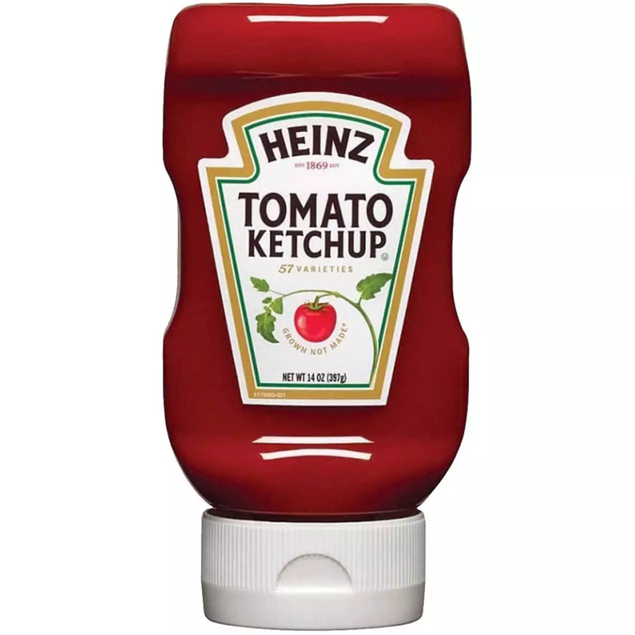 HEINZ KETCHUP UPSIDE 14OZ