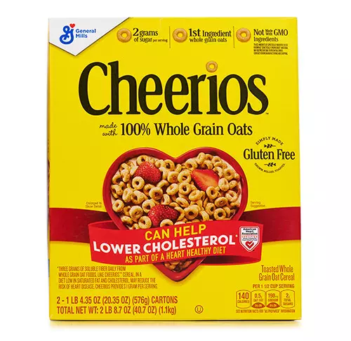CHEERIOS WHOLE GRAIN OATS 576G