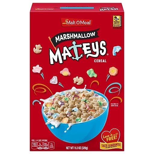 Malt O Meal Marshmallow Mateys Cereal 320g