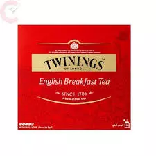 Twinings English Breakfast Black Tea Box	100g - 50Tea Bags
